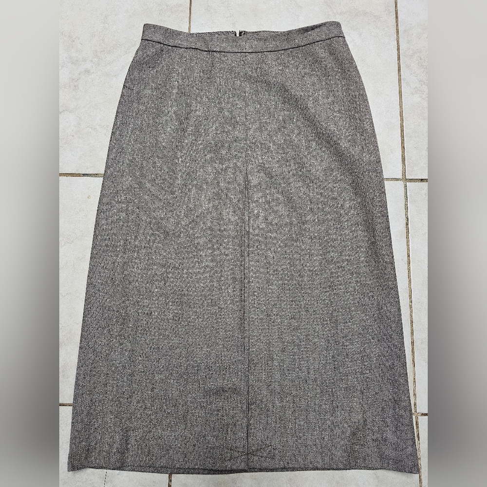 J crew wool skirt 8